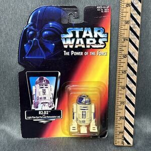 Vintage 1995 Kenner Star Wars The Power of the Force R2-D2 Action Figure SEALED